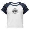 UVSC Women's Micro Rib Raglan Baby Tee