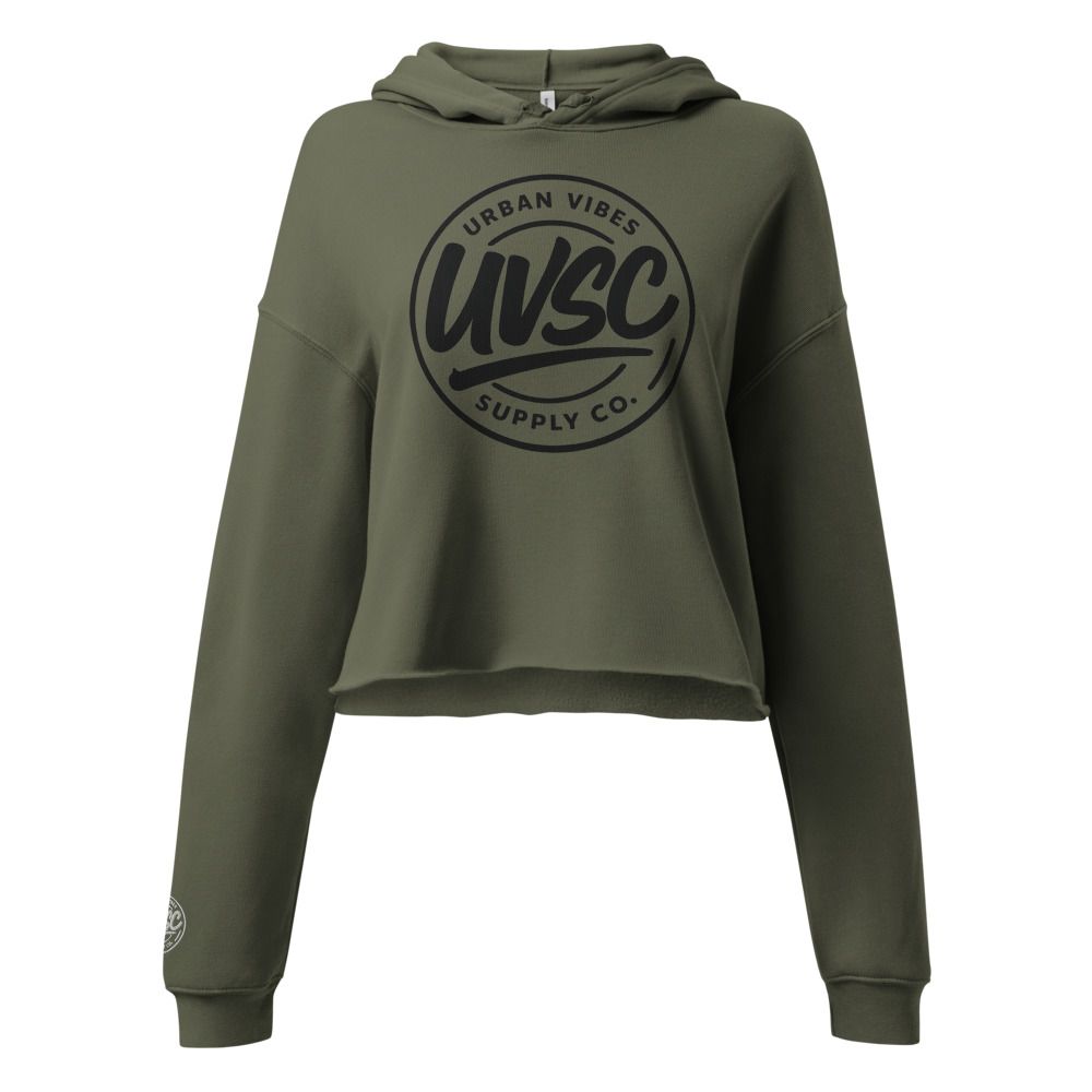 UVSC Women's Cropped Hoodie