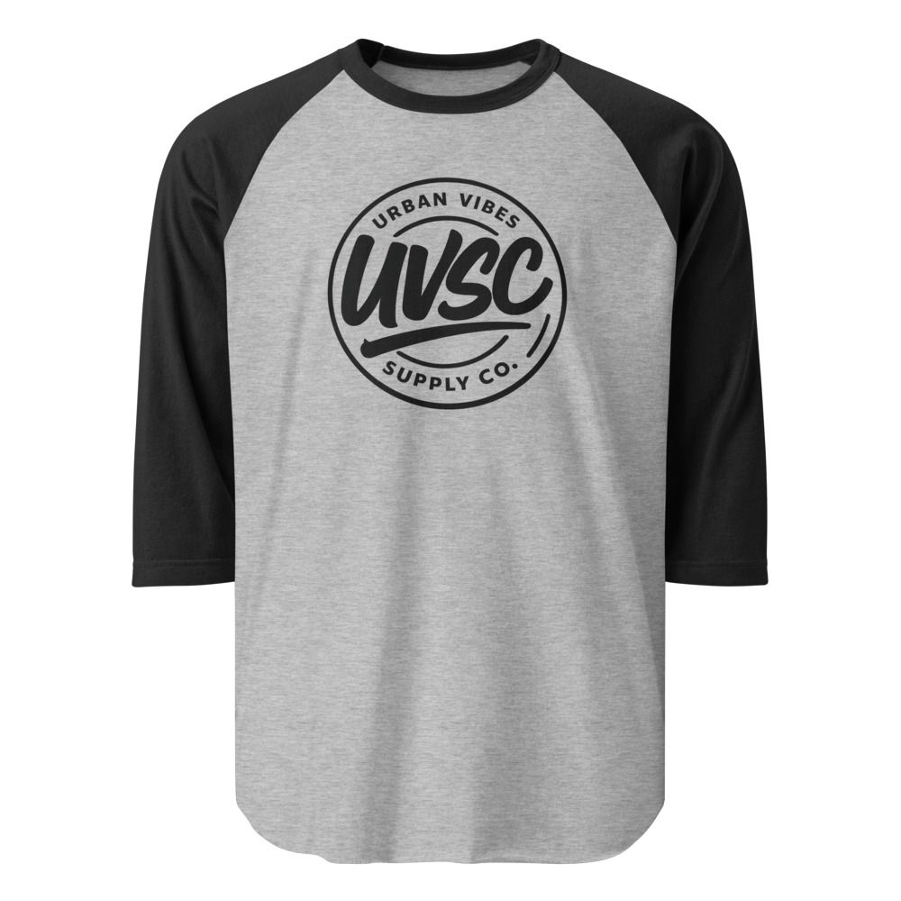 UVSC Unisex 3/4 Sleeve Raglan Shirt