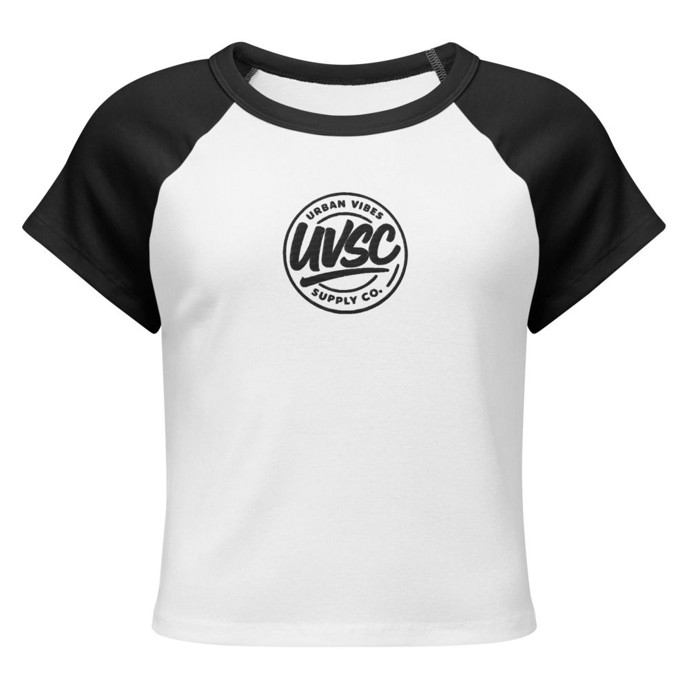 UVSC Women's Micro Rib Raglan Baby Tee