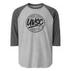UVSC Unisex 3/4 Sleeve Raglan Shirt