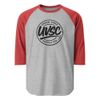 UVSC Unisex 3/4 Sleeve Raglan Shirt