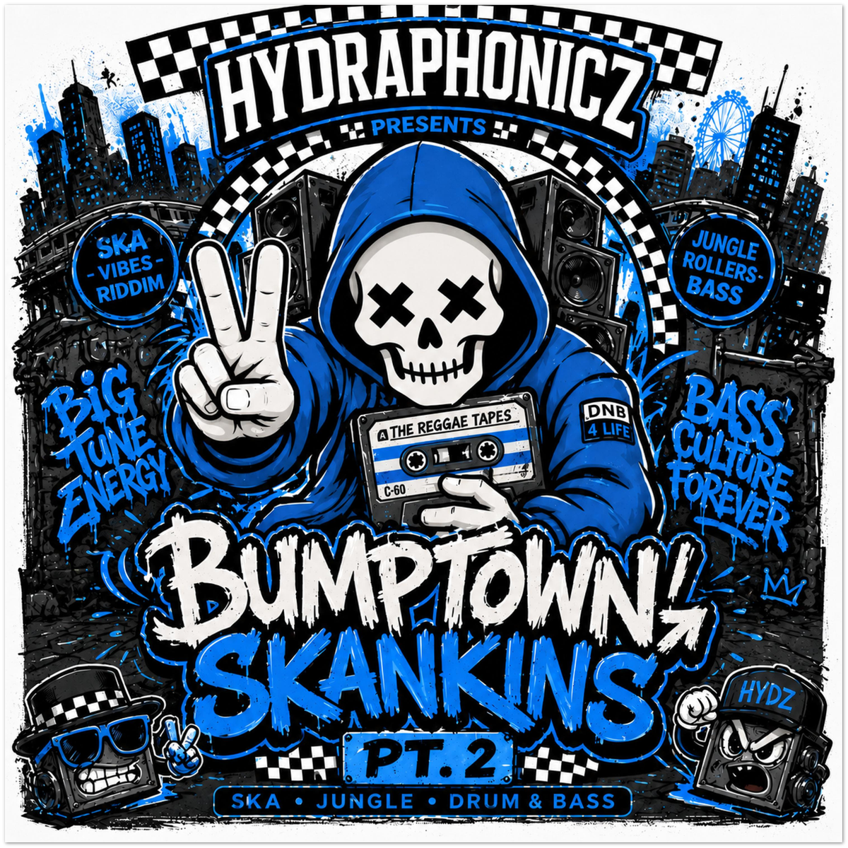 bump town skankings part 2 - Fine Art Poster