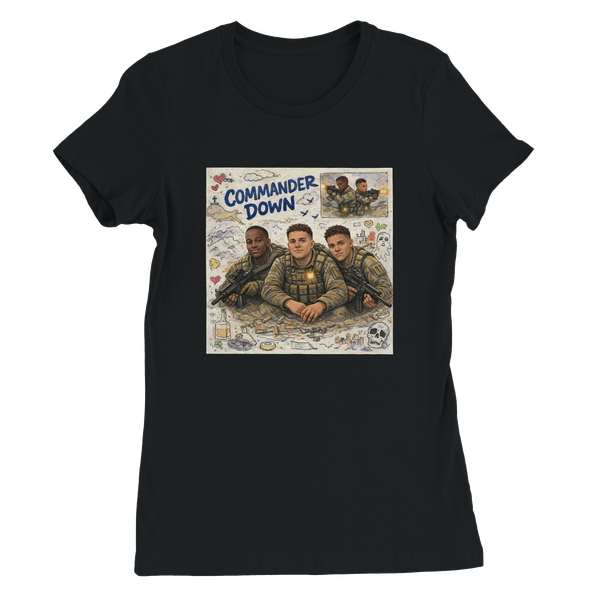 Commander Down - Women’s Cut T-Shirt