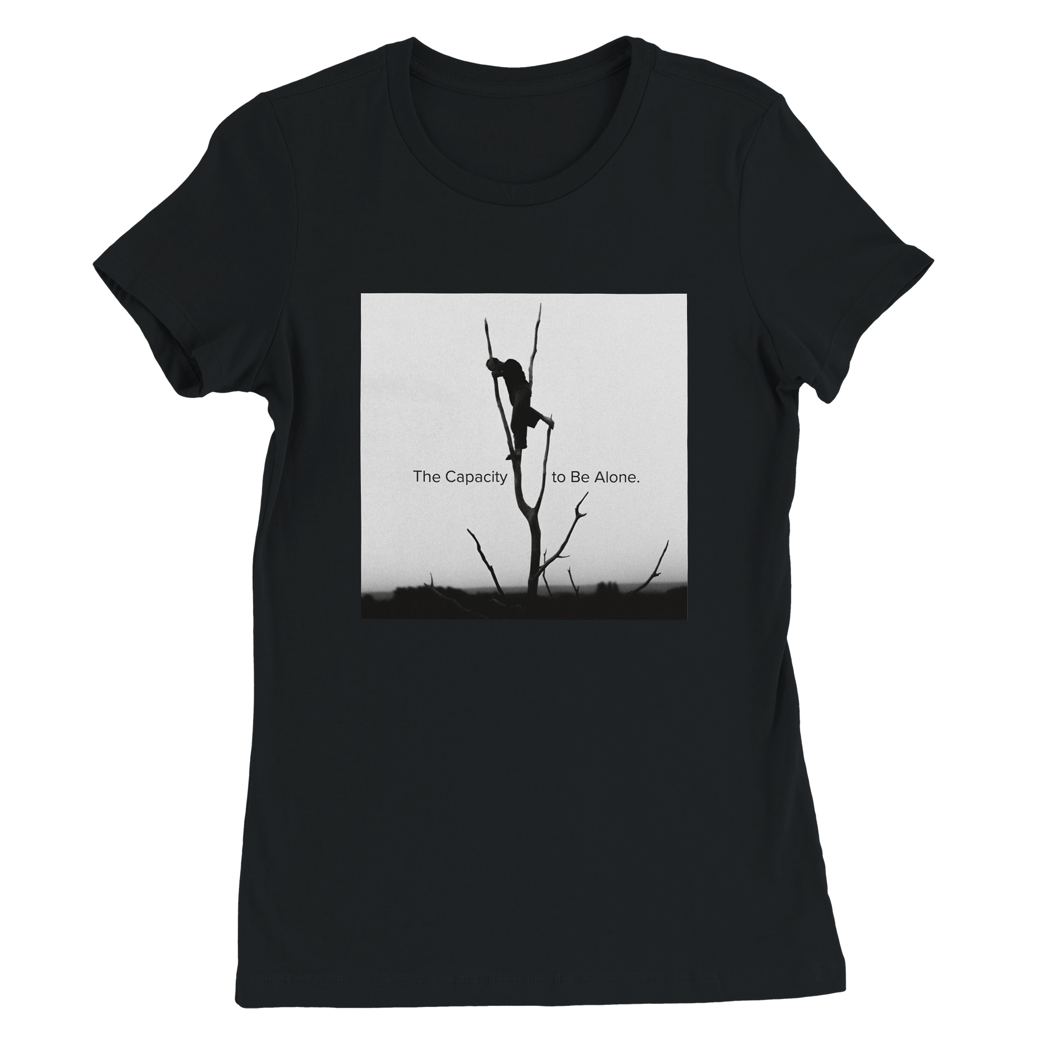 The Capacity to Be Alone: Spoken Word &amp; Soundscape - Women&rsquo;s Cut T-Shirt