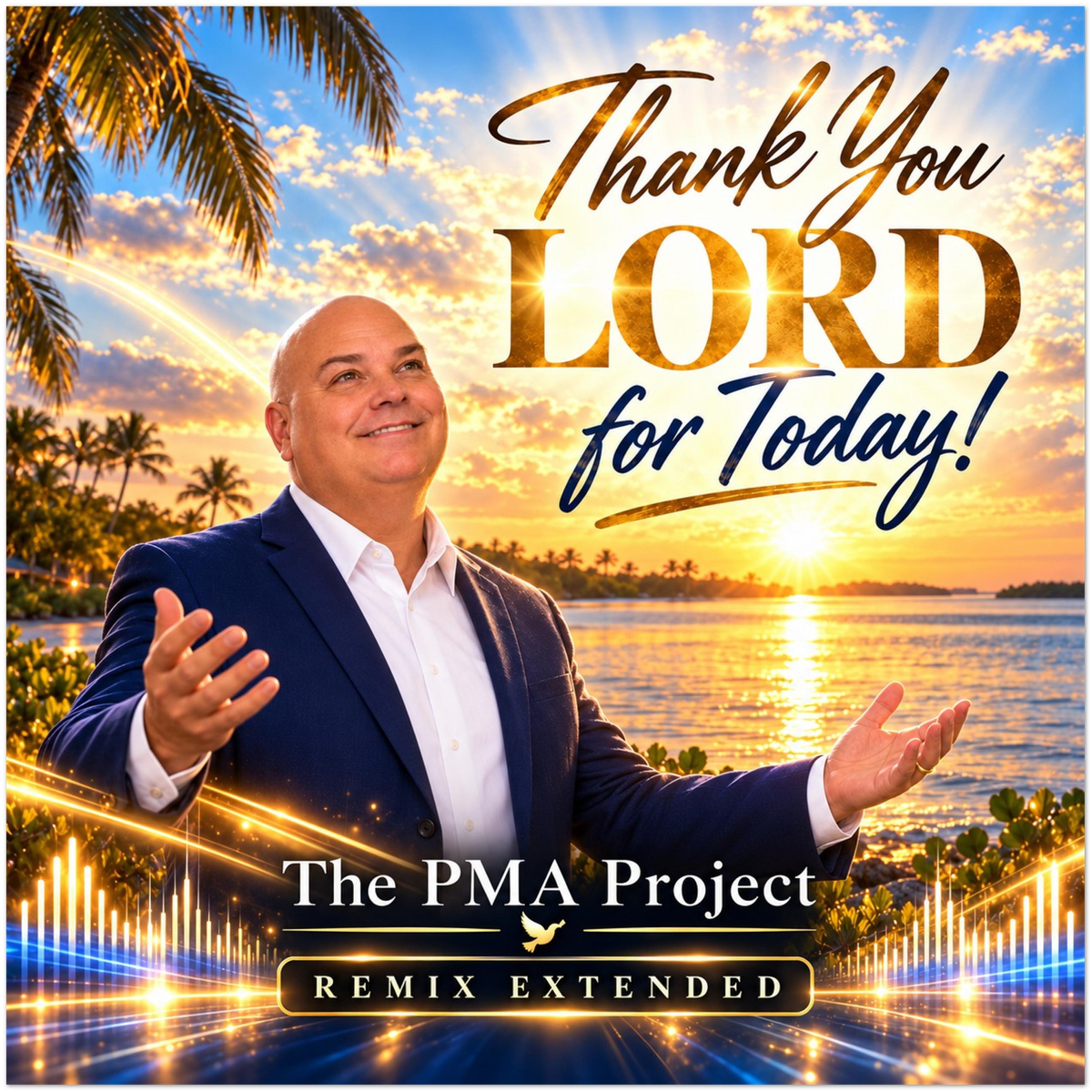 Thank you LORD for today! Remix Extended - Fine Art Poster