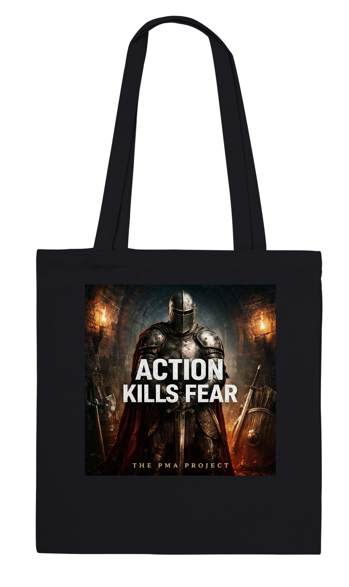 Action Kills Fear - Tote bag
