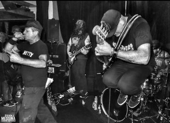 Steve Messina photo of Chris, Shaun and Dave of Tree
