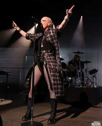 Steve Messina photo of Shirley Manson of Garbage
