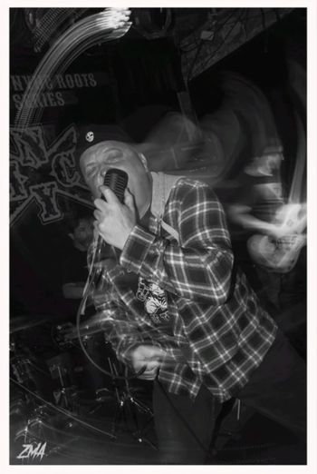 Rich Zoeller (ZMA) photo of Steven Messina of Serial Poets and one of the awesome photogs featured in this Zine  issue
