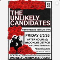 The Unlikely Candidates with Mercury Drive and Snorkeler
