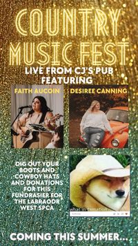 Country Music Fest - Fundraiser for Labrador West SPCA 