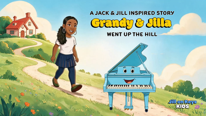 Grandy and Jill Went Up The Hill, a Jack and Jill inspired musical preschool story. 