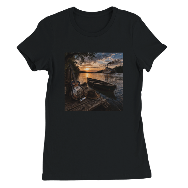 Down the Mississippi - Women’s Cut T-Shirt