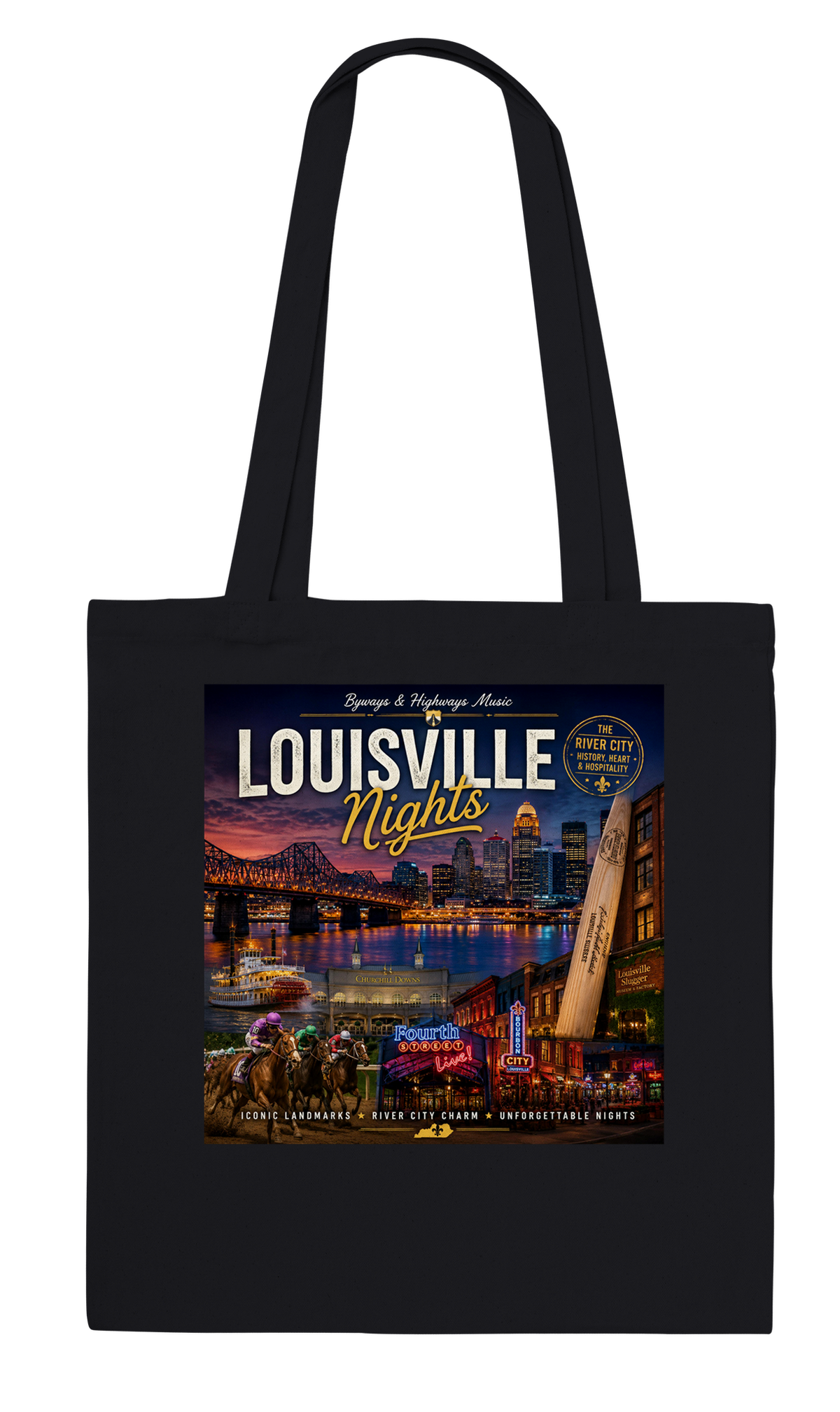 Louisville Nights - Tote bag