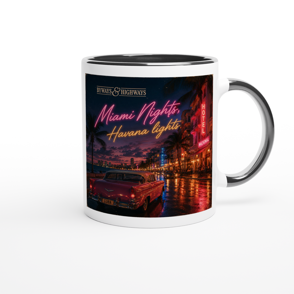 Miami Nights, Havana Lights - Ceramic Mug