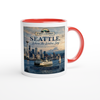 Seattle, Where the Waters Sing - Ceramic Mug