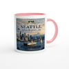 Seattle, Where the Waters Sing - Ceramic Mug