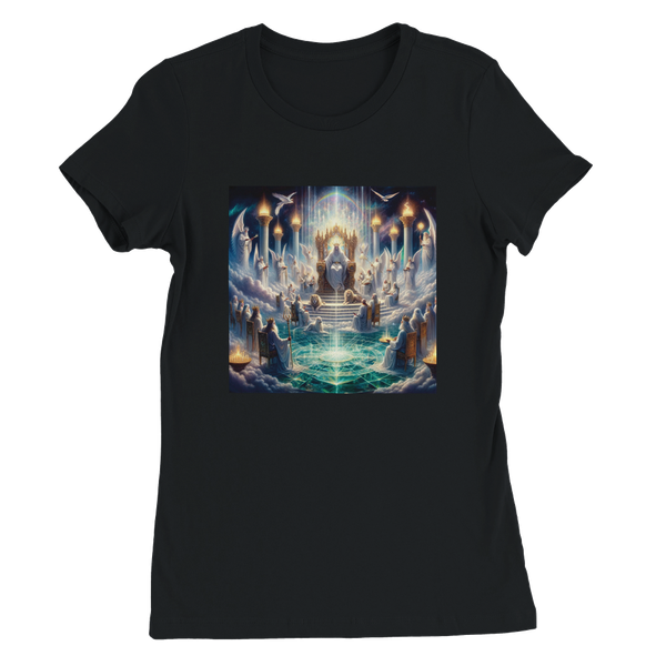 Throneroom Rising Worship and Praise - Women’s Cut T-Shirt