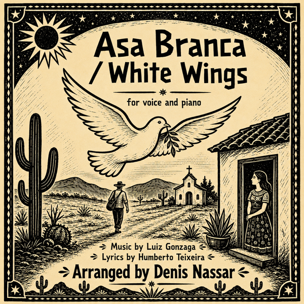 Asa Branca / White Wings - Voice & Piano
