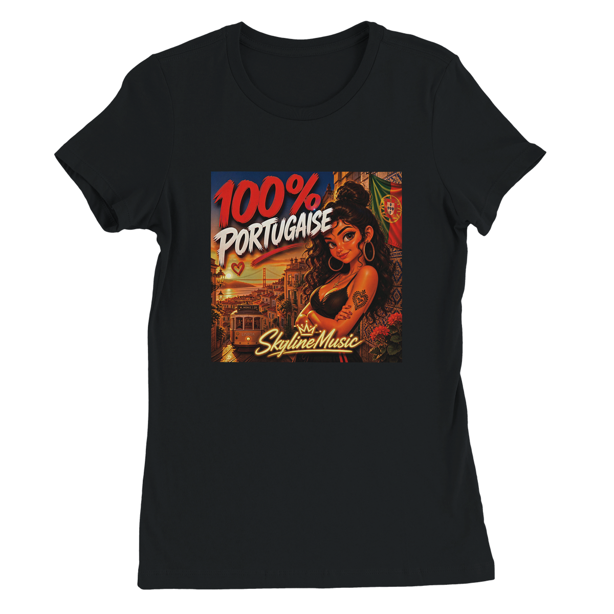100% Portugaise - Women’s Cut T-Shirt