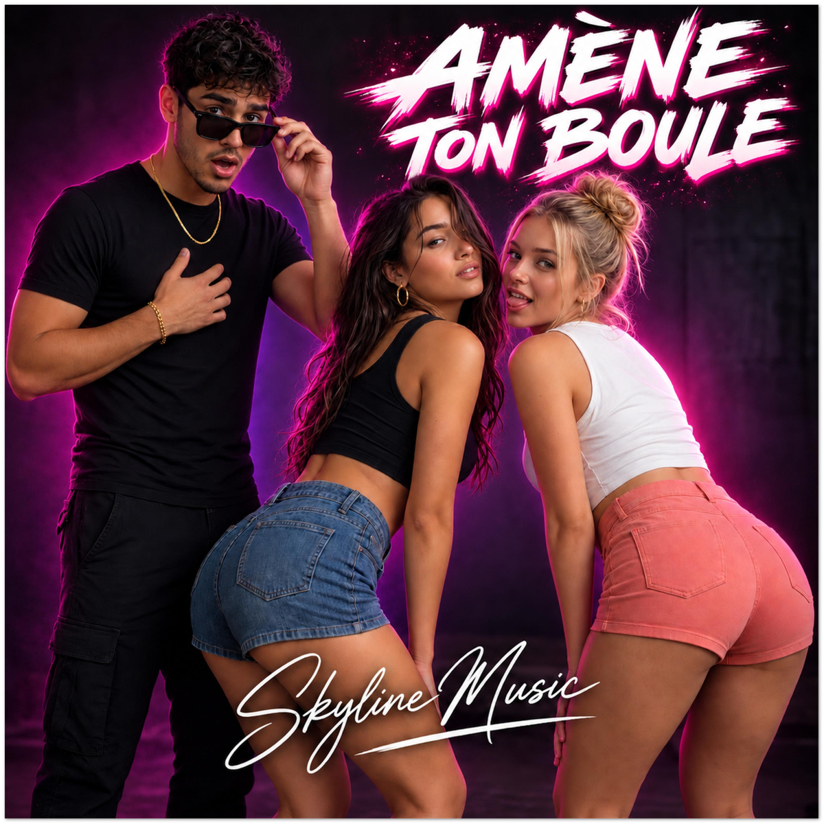 Amène ton boule - Fine Art Poster