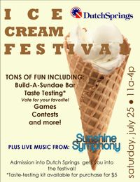 Ice Cream Festival @ Dutch Springs