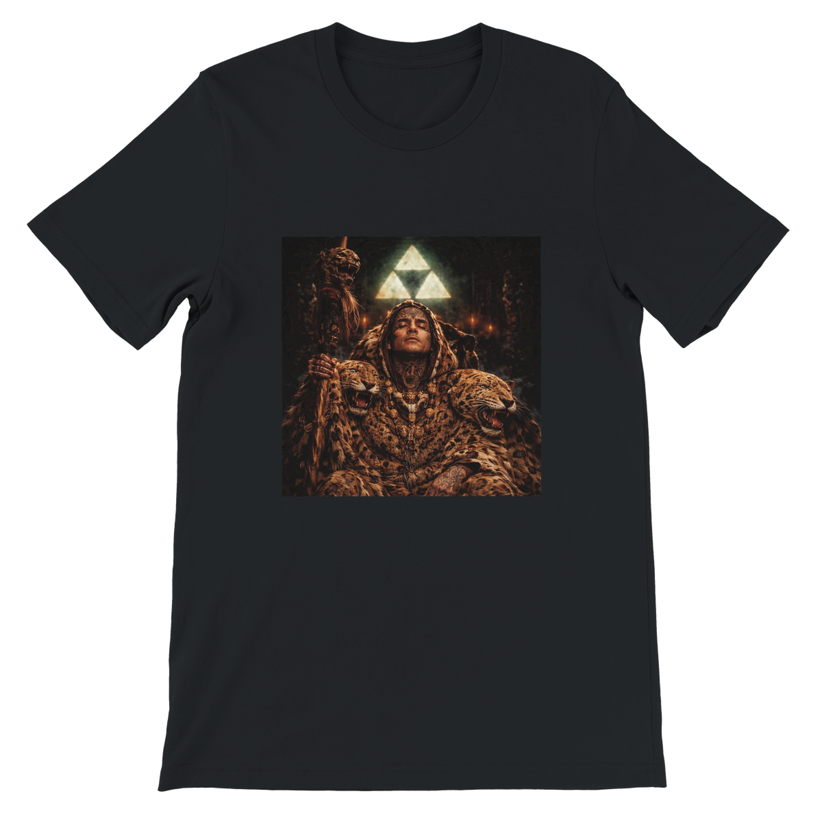 EL Jaguar: The Black Sun Ritual - Unisex T-Shirt