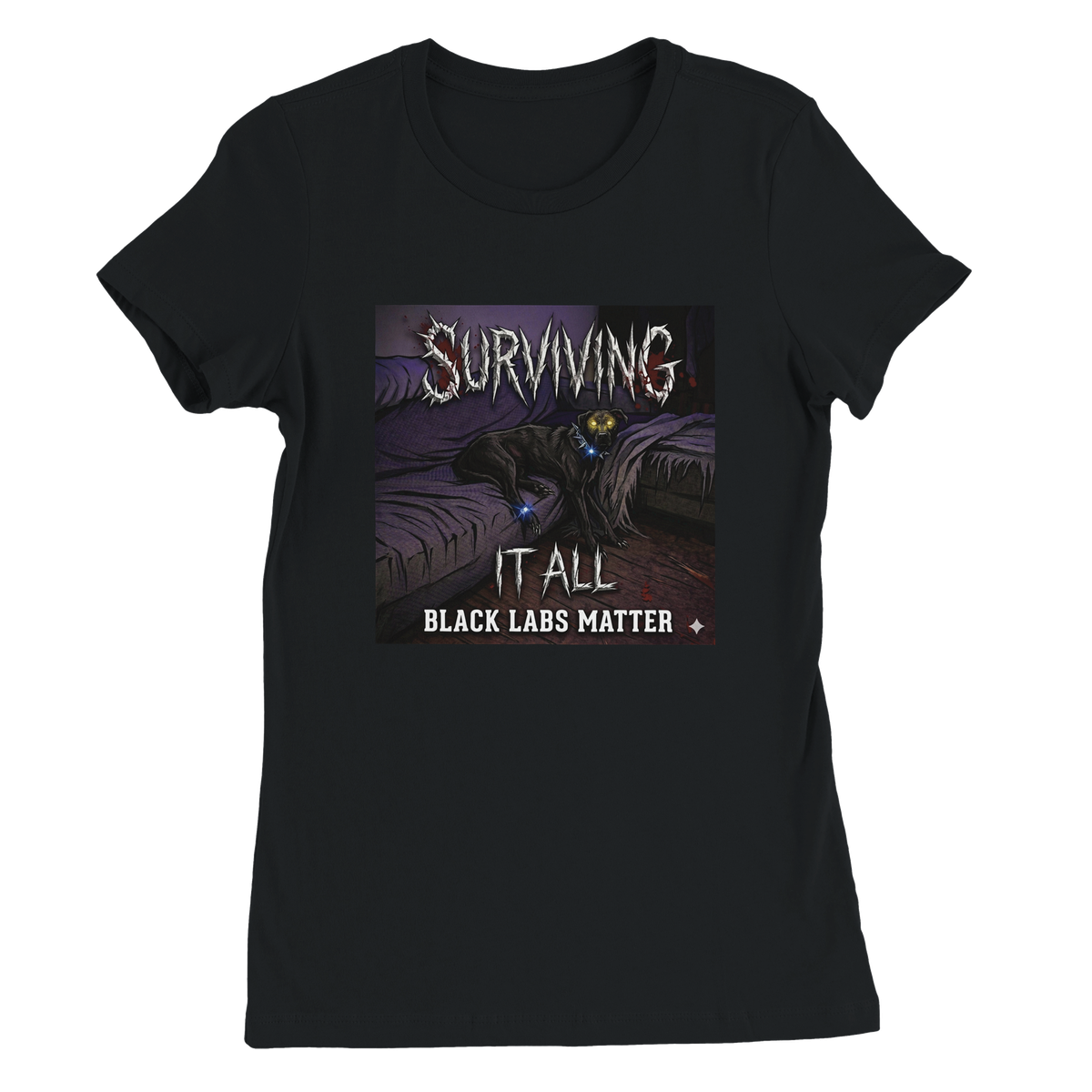 Black Labs Matter - Women’s Cut T-Shirt