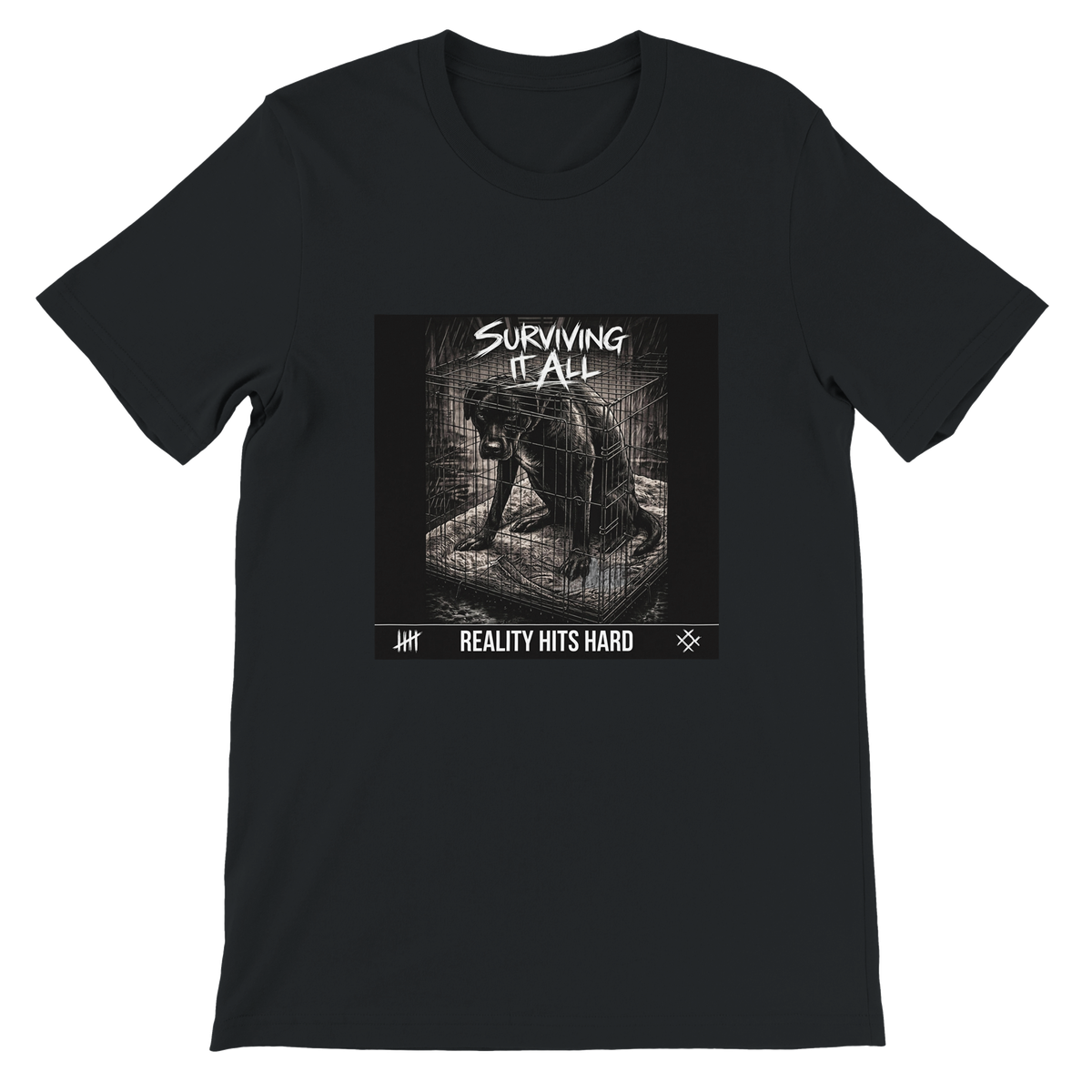 Reality hits hard - Unisex T-Shirt