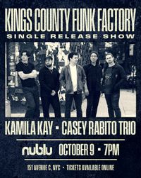 Kings County Funk Factory at NUBLU Single Release Show