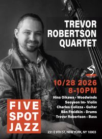 OFFICIAL RELEASE SHOW for Bright Colors at Five Spot Jazz!