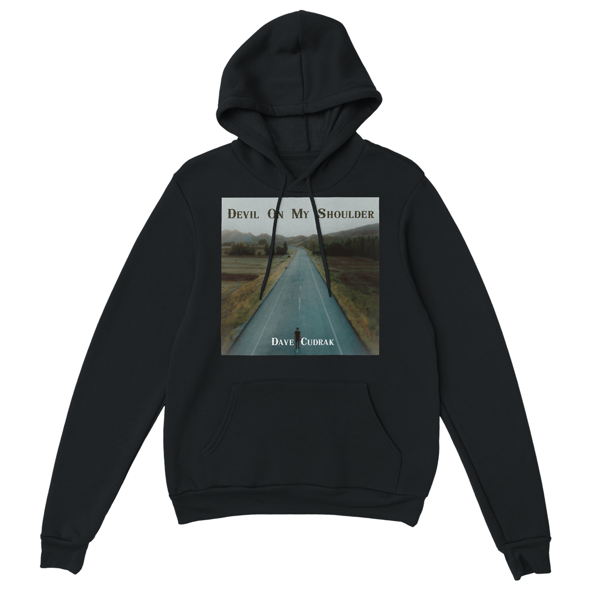 Devil On My Shoulder - Classic Unisex Pullover Hoodie
