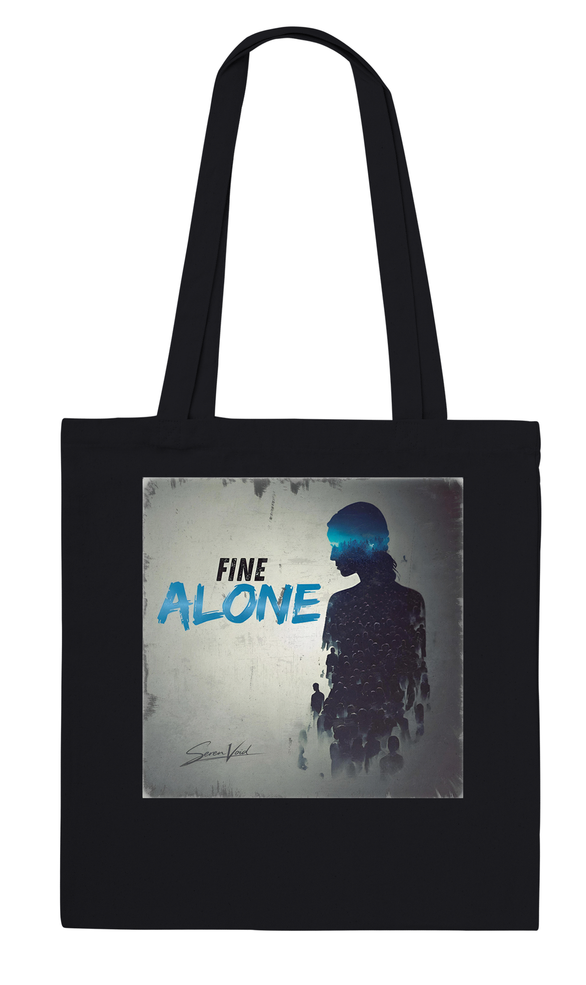 Fine Alone - Tote bag