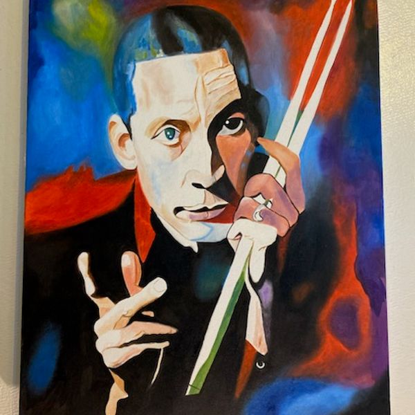 Charlie Watts 18" x 24" Acrylic on Canvas