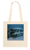Rotes Kabel, Schwarzes Kabel - Tote bag
