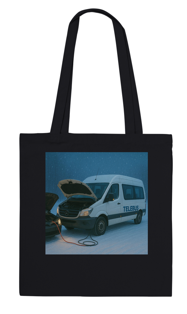Rotes Kabel, Schwarzes Kabel - Tote bag