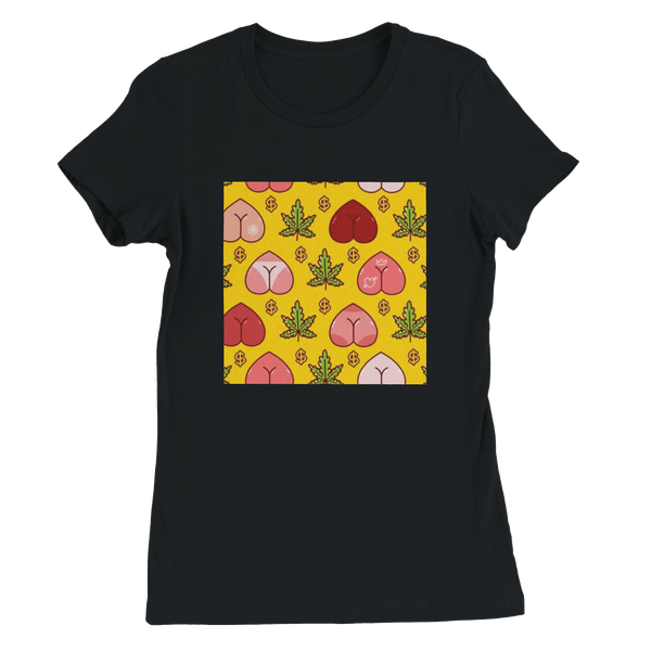 I Just Wanna (Fuck N Smoke Some Weed) - Women’s Cut T-Shirt