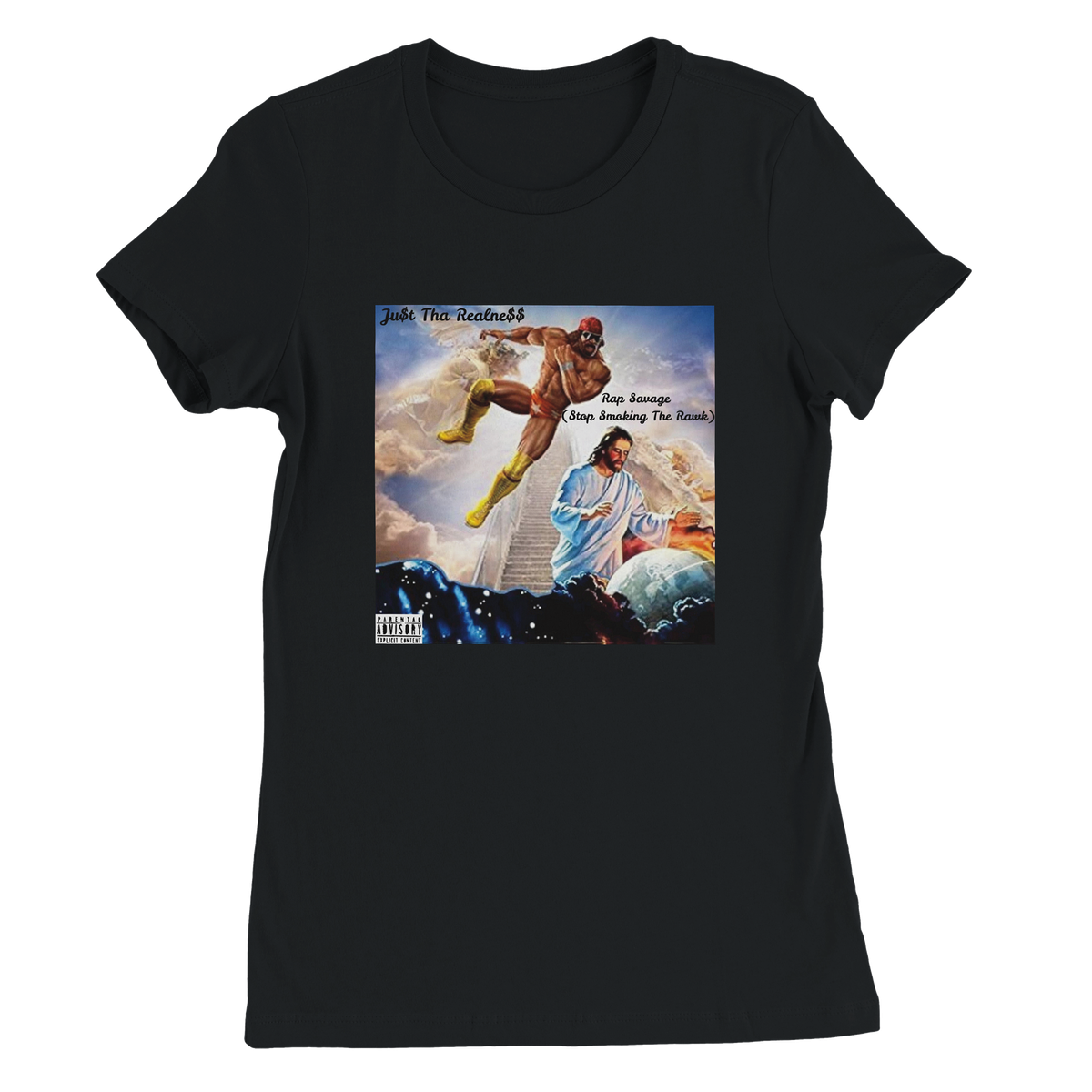 Rap Savage (Stop Smoking The Rawk) - Women’s Cut T-Shirt