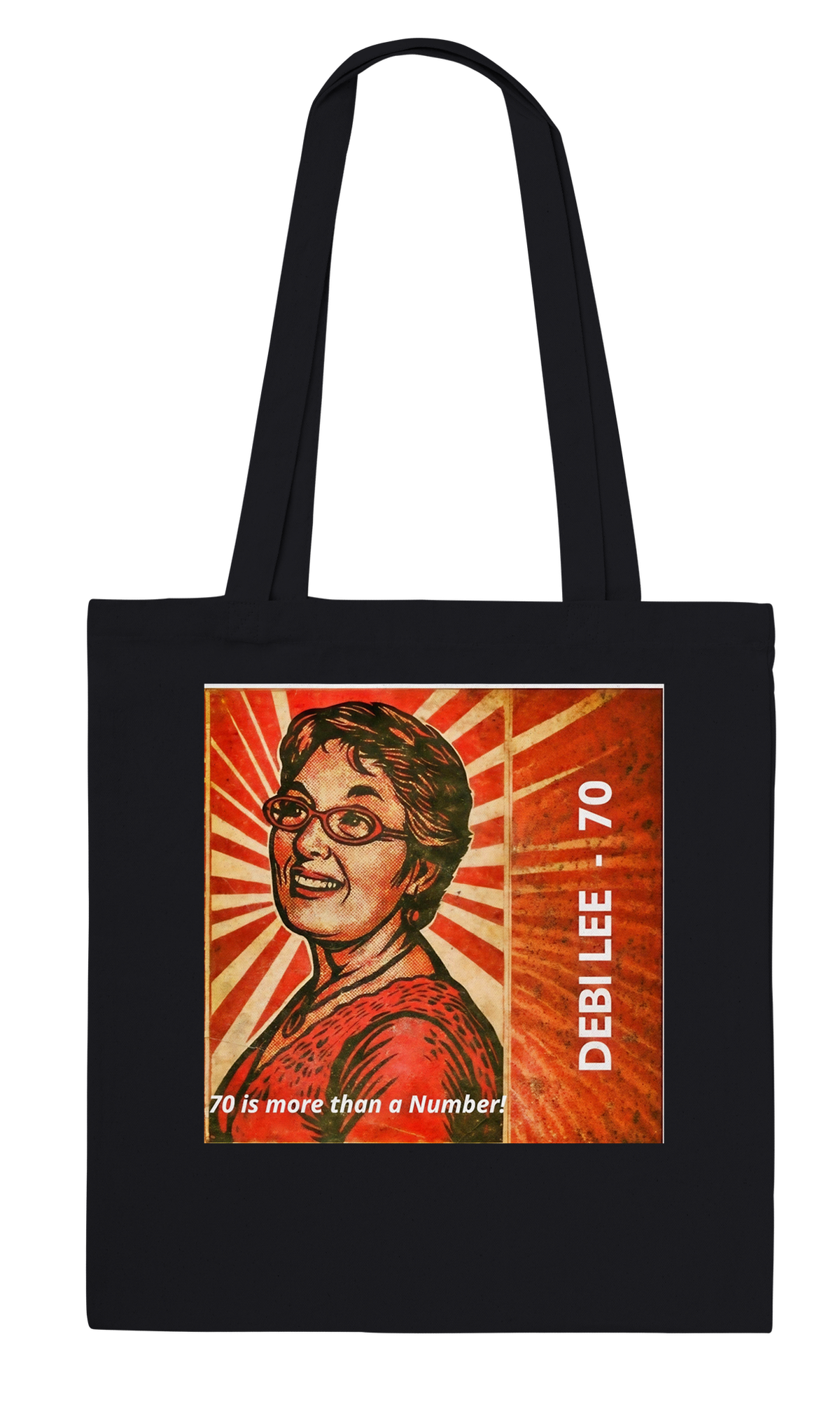 70 is more than a Number! - Tote bag