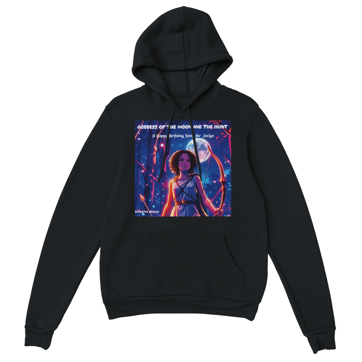 Goddess of the Moon and the Hunt: Jaclyn's Birthday Song - Classic Unisex Pullover Hoodie