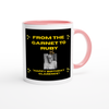 From the Garnet To Ruby (Happy Birthday Clarence) - Ceramic Mug