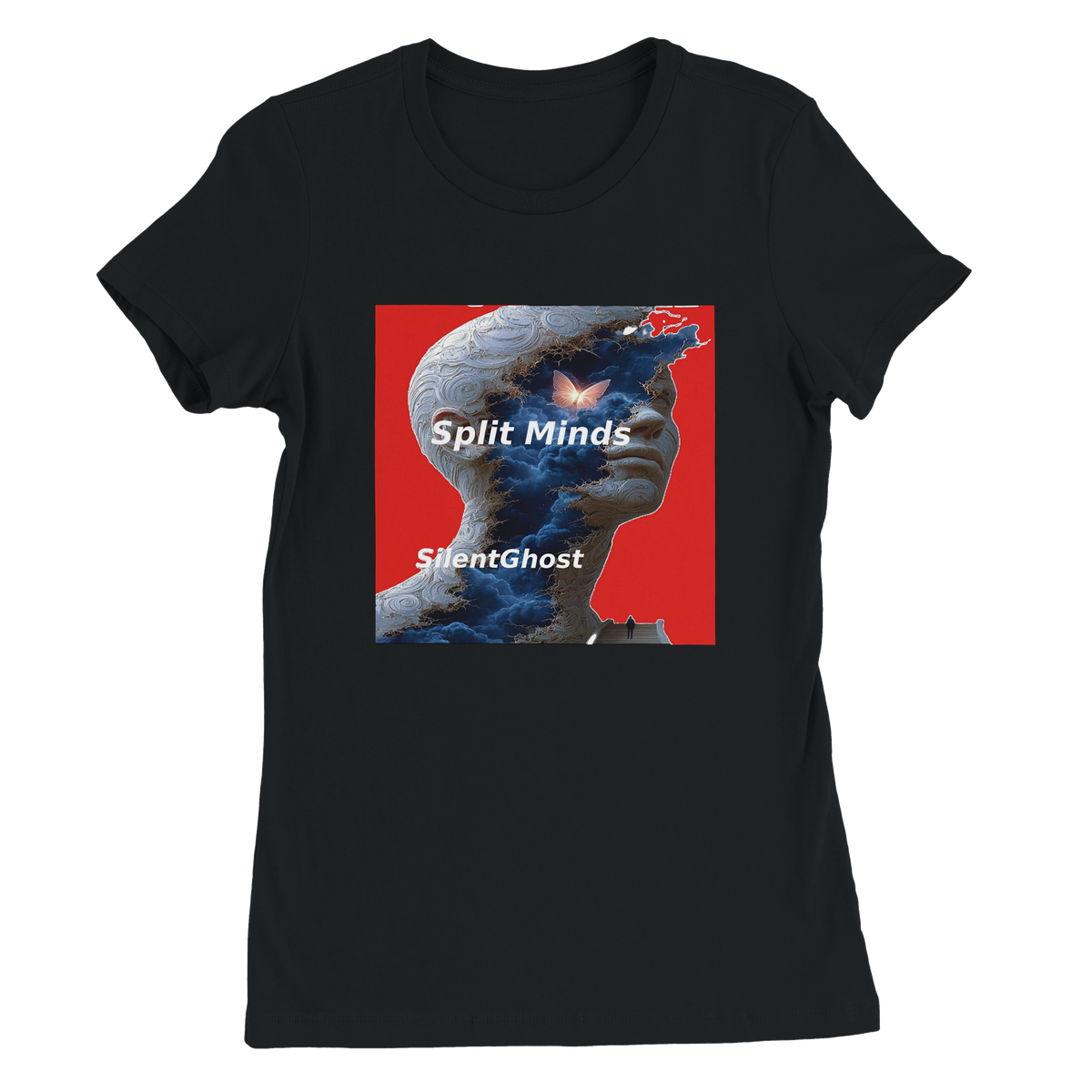 Split minds (feat. SilentGhost) - Women’s Cut T-Shirt