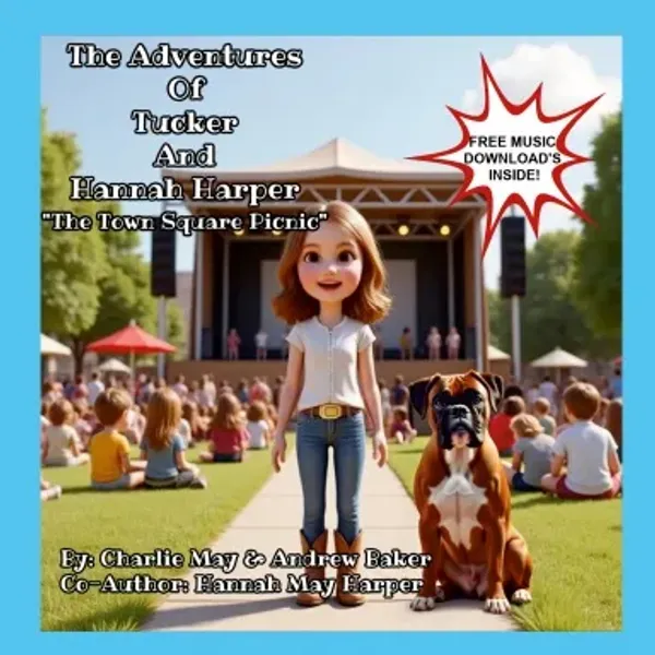 The Adventures Of Tucker And Hannah Harper "The Town Square Picnic" (Softcover) (Book Three Of Series)