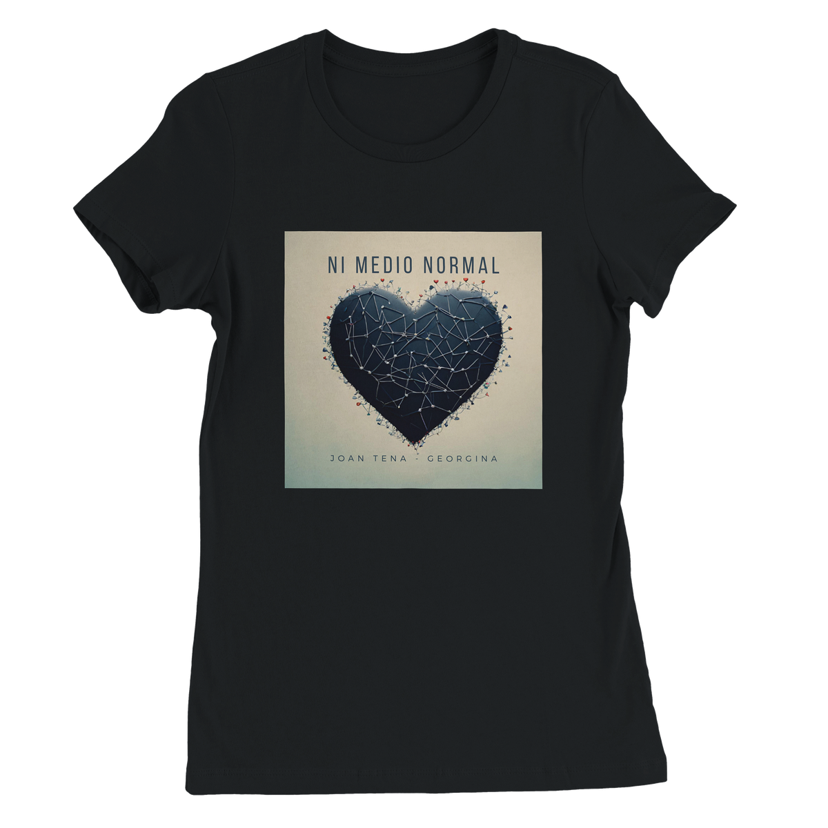 Ni medio normal (feat. Georgina) - Women’s Cut T-Shirt