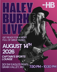 Haley Burke "One Woman Band" solo show
