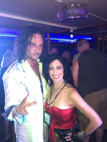 gigging with Constantine Maroulis

