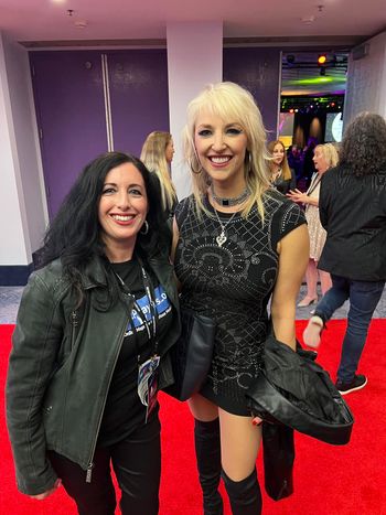Britt Lightning - Vixen on the red carpet for the SheROCKS! awards
