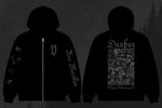 Dauþuz - Hooded Zipper "Ater Metallum"