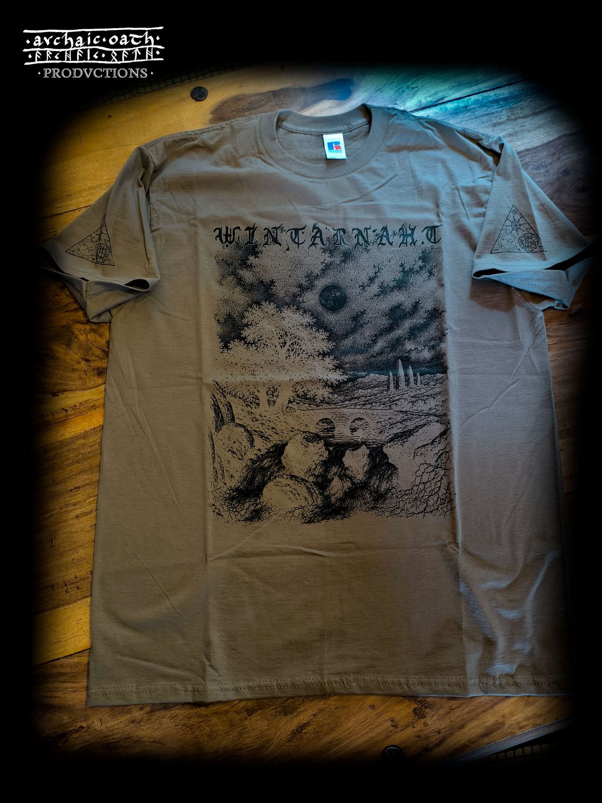 Wintarnaht: Shirt "Eiche" brown shirt